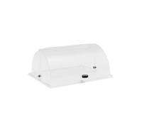 APS 11061 GN Capot roulant compatible avec récipient GN 1/2, facile à ouvrir et à fermer, poignée noire en zinc moulé sous pression, fabriqué en Allemagne