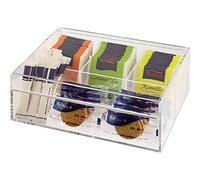 Boîte à thé & infusion/Multibox,en plastique transparent