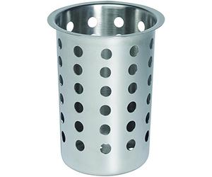 APS 11999 Carquois à couverts, Ø 9,5 cm, hauteur 13,5 cm, acier inoxydable, poli mat