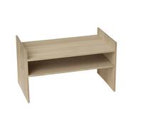 APS 14024 Support pour buffet -Valo-, 55,5 x 32 cm, H : 32 cm, bois de chêne (huilé), compatible avec les boîtes GN Valo, 1er niveau à une hauteur de 17,5 cm, 2e niveau à une hauteur de 27,5 cm