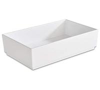 APS 15477 Bol/boîte à bento Asia Plus, 15,5 x 9,5 cm, Hauteur 3 cm, mélamine, Blanc