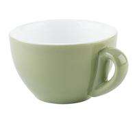 APS 16004 Tasse à café, verte, diamètre : 9,5 cm, hauteur : 6 cm, 200 ml