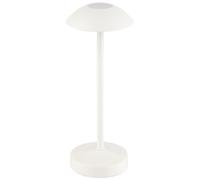 APS 17035 "ALVA Lampe de table sans fil USB-C, température de couleur et luminosité réglables, protégée contre les projections d'eau IP 54, station d'accueil et télécommande incluses
