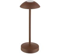 APS 17038 "ALVA Lampe de table sans fil USB-C, température de couleur et luminosité réglables, protégée contre les projections d'eau IP 54, station d'accueil et télécommande incluses