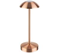 APS 17039 "ALVA Lampe de table sans fil USB-C, température de couleur et luminosité réglables, protégée contre les projections d'eau IP 54, station d'accueil et télécommande incluses