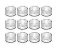 APS 19000 Mini-bol THE GRID - Verre, Ø 6 cm, hauteur 3,5 cm, 45 ml, empilable, compatible micro-ondes, lot de 12