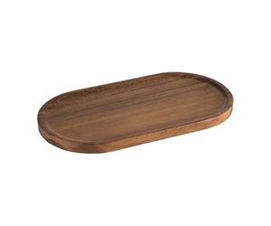 APS 30338 Planche à servir, 28,5 x 15,5 cm, H : 1,5 cm, bois d'acacia
