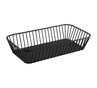 APS 30417 GN 1/3 Urban Panier en métal avec pieds antidérapants Noir 32,5 x 17,6 cm Hauteur 7,5 cm