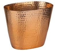 APS 36106 Seau à vin/champagne en aluminium pour 1 bouteille Aspect cuivre 20,5 x 14 x 17 cm