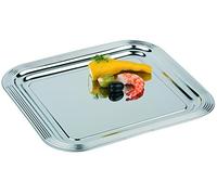 APS 389 Plateau de fête CLASSIC GN 2/3, 35,4 x 32,5 cm, Métal, nickelé et chromé brillant
