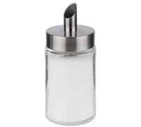 APS 40509 Sucrier en acier inoxydable 18/8 Transparent 0,2 l 6 cm x 14,5 cm