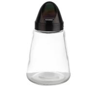APS 40517 Distributeur à goûter en verre, couvercle à visser en acier inoxydable, Ø 8,5 cm, hauteur 15,5 cm