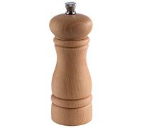 APS 40574 Moulin à sel en bois de hêtre, broyeur en céramique, Ø 5,5 cm, hauteur 15,5 cm
