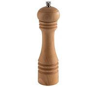 APS 40576 Moulin à sel en bois de hêtre, broyeur en céramique, Ø 6 cm, hauteur 23 cm