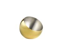 APS 40770 Coupe SPHERE, Lot de 3, Ø 8 cm, hauteur 7 cm, 0,1 litre, acier inoxydable, look doré