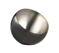 APS 40776 Bol SPHERE, Ø 24 cm, hauteur 21 cm, 2 litres, acier inoxydable, look Gunmetal
