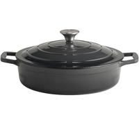 APS 5 Stars Cocotte avec couvercle, hauteur : 70 mm, ø : 280 mm anthracite/crème