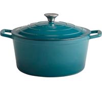 APS 5 Stars marmite avec couvercle, hauteur 130 mm, ø 280 mm turquoise/creamy