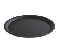 APS 510 Plateau de service Happy Hour, Ø 32 cm, hauteur 1,5 cm, surface antidérapante, noir