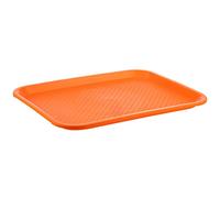 APS 534 Fast Food Plateau incassable fabriqué en Allemagne Orange 35 x 27 x 2 cm