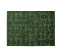 APS 60585 Lot de 1 Set de Table en Silicone Lavable, Anti-Taches et antidérapant Vert foncé 45 x 33 cm