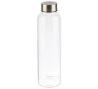 APS 66907 Gourde en verre transparent 6,5 x 6,5 cm Hauteur 23,5 cm Diamètre 6,5 cm 0,55 l
