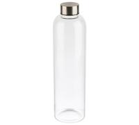 APS Germany Gourde en verre EVERFILL 66909 1 l transparente bouchon inox