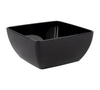 APS 79009 Friendly Bowl Bol 25 x 25 cm, hauteur 12 cm, noir, fabriqué en plastique usagé, fabriqué en Allemagne
