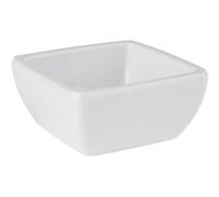 APS 79022 Bol FRIENDLY BOWL 6,5 x 6,5 cm, hauteur 3 cm, blanc, fabriqué à partir de plastique recyclé, Made in Germany
