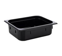 APS 82065 GN 1/2 Récipient Gastronorm en polycarbonate - Dimensions : 325 x 265 mm - Hauteur : 100 mm - Volume : 5,9 l - Noir