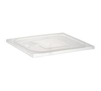 APS 82113 Couvercle GN 1/2, Couvercle pour récipient GN, 32,5 x 26,5 cm, Hauteur 1,5 cm, Polypropylène
