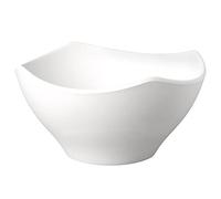 APS 83712 Bol ZEN, 21 x 21 cm, hauteur 11 cm, 1,4 litre, mélamine, noir, aspect pierre