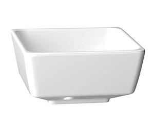 APS 83912 Bol FLOAT, 9 x 9 cm, hauteur 4,5 cm, mélamine, blanc