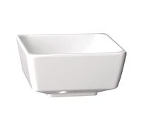 APS 83918 Bol FLOAT, 25 x 25 cm, hauteur 12 cm, mélamine, blanc