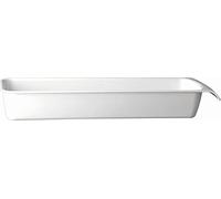 APS 83961 GN 2/4 Bol CASCADE, 53 x 16,2 cm, hauteur 7,5 cm, 3,65 litres, mélamine, blanc