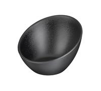 APS 84351 Bol ZEN, Ø 12,5 cm, hauteur 8,5 cm, 0,15 litre, mélamine, noir, aspect pierre