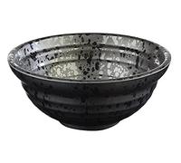 APS 84366 Bol GLAMOUR, Ø 12 cm, hauteur 5 cm, mélamine, noir, 0,25 litre