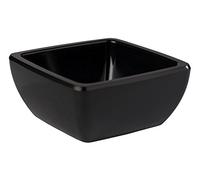 APS 84426 Coupe PURE, 6,5 x 6,5 cm, hauteur 3 cm, mélamine, noir