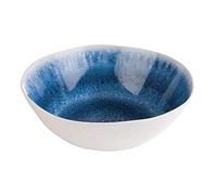 APS 84678 Bol « BLUE OCEAN », Ø 30,5 cm, hauteur 9 cm, mélamine, 3 litres, bleu/blanc