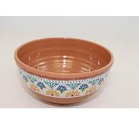 APS 84688 Arabesque Bol en mélamine Ø 15,5 cm Hauteur 8 cm Décor intérieur : design espagnol Décor extérieur : terre cuite 0,8 l