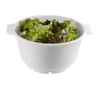 APS 84815 Coupe BAMBOO, 10,5 x 10 cm, hauteur 3 cm, mélamine, aspect bambou/blanc