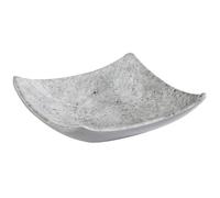 APS 84821 Coupe ELEMENT, 10,5 x 10,5 cm, hauteur 3 cm, mélamine, aspect béton