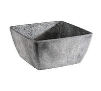 APS 84830 Élément, bol, 19 x 19 cm, hauteur 9 cm, mélamine, 1,5 litre, aspect béton