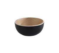 APS 84931 Frida Bol en mélamine Beige/noir 8,5 cm x 3,5 cm