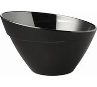APS 85041 Bol BALANCE, Ø 21 cm, hauteur 13 cm, 1,5 litre, mélamine, avec pieds antidérapants, noir