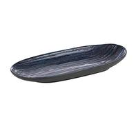 APS 85055 LOOPS/Assiette en mélamine pour de nombreux plats 28 x 13,5 x 4 cm