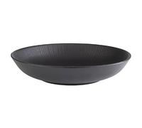 APS 85060 Bol NERO, Ø 22,5 cm, hauteur 4,5 cm, mélamine, noir, 0,8 litre