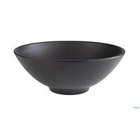 APS 85061 Bol NERO, Ø 24 cm, hauteur 9 cm, mélamine, noir, 1,7 litre