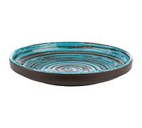 APS 85202 Assiette en mélamine CANCUN/Assiette de service pour de nombreux plats 18 x 18 x 3 cm