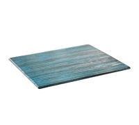 APS 85224 Plateau GN 1/2 CANCUN, mélamine, 32,5 x 26,5 cm, turquoise/marron